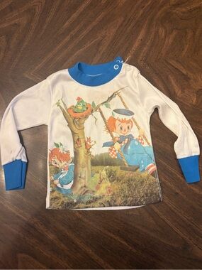 Vintage Sears Raggedy Ann & Andy Infant Shirt